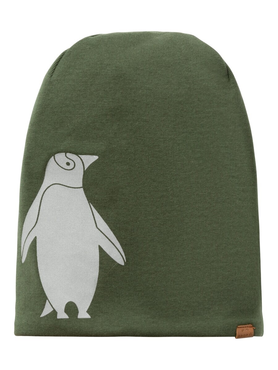 

Шапка NAME IT Beanie MOPPY, оливковый