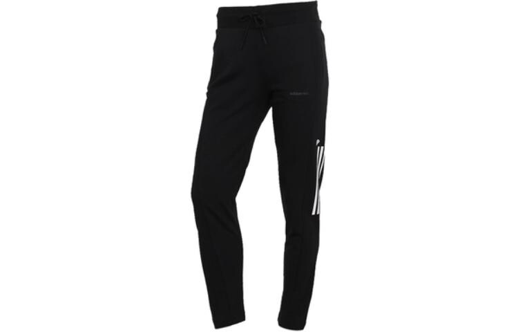 

Трикотажные спортивные штаны женские черные Adidas Neo