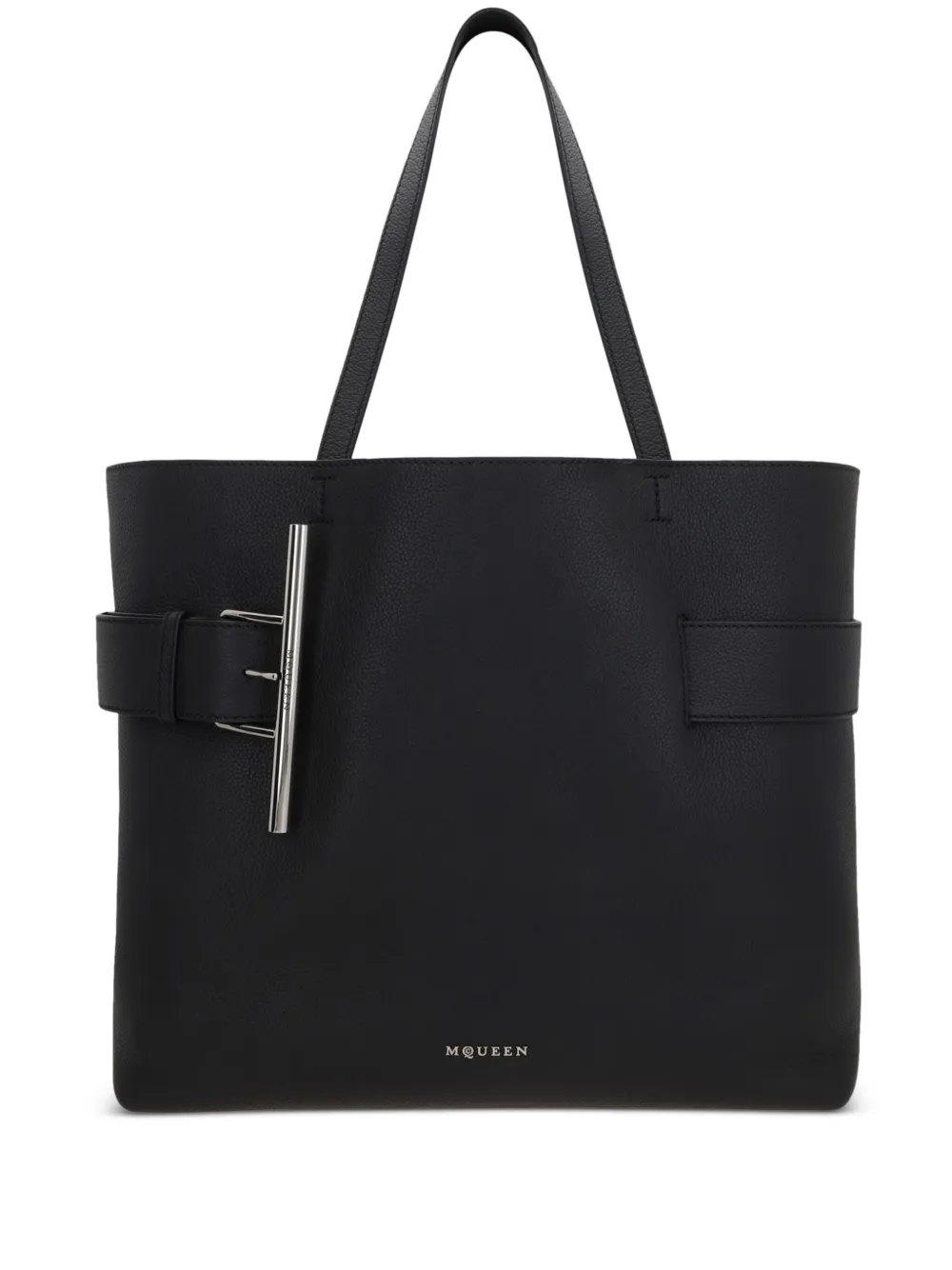 

Сумка-тоут T-Bar Sling Alexander McQueen, черный