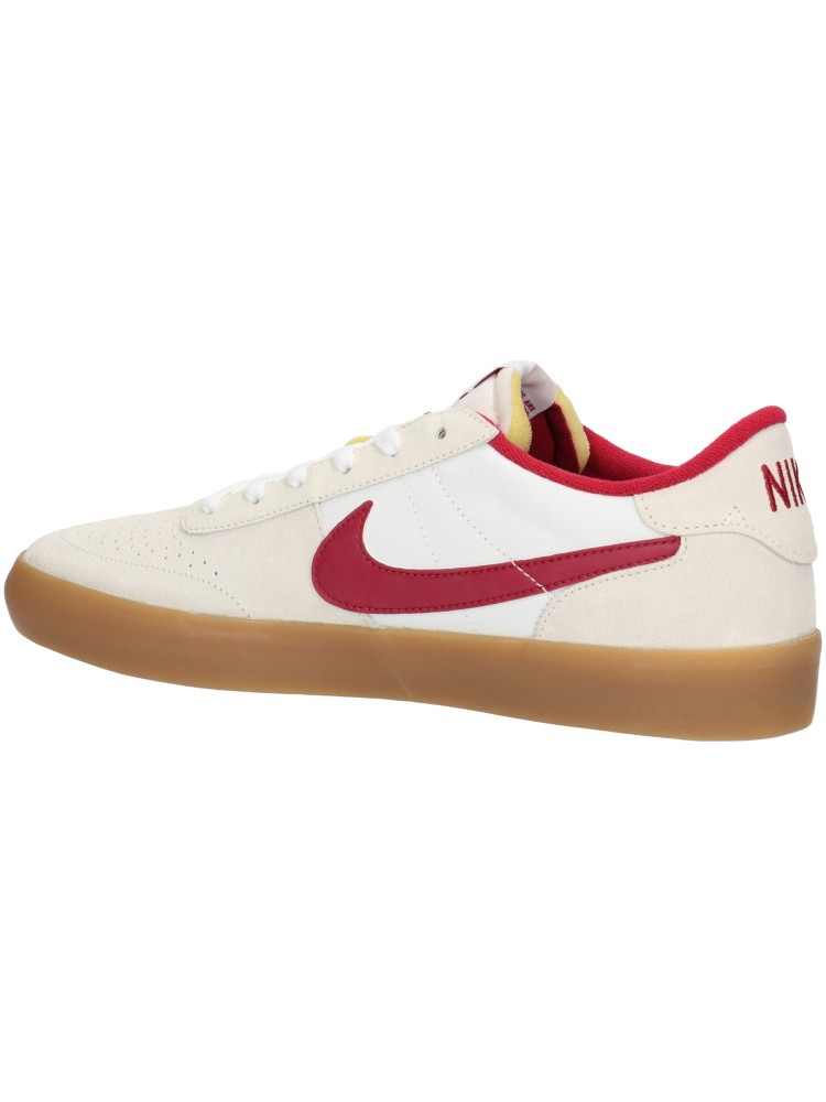 Кеды Nike SB Heritage Vulc Skateschuhe, summit white/cardinal red — фото 2