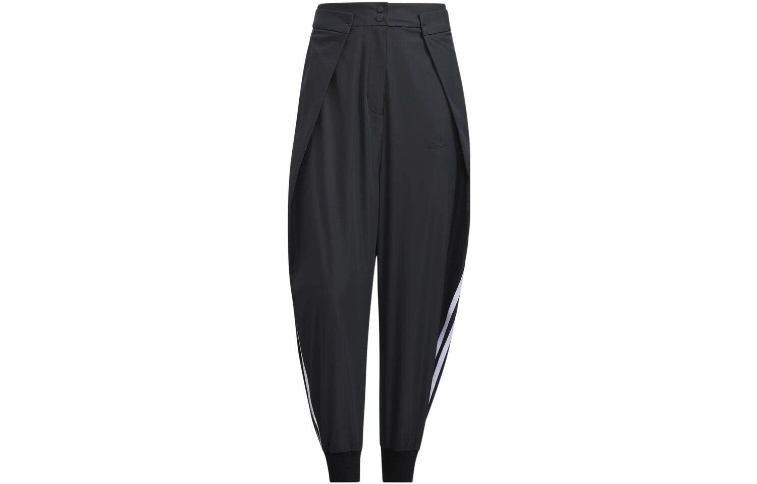 

Трикотажные спортивные штаны женские черные Adidas