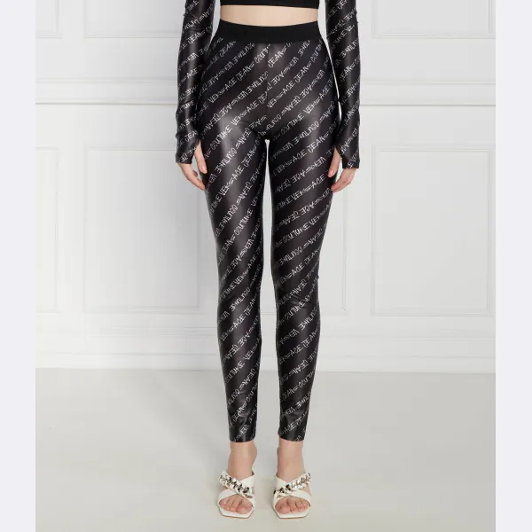 

Леггинсы узкого кроя Versace, черный