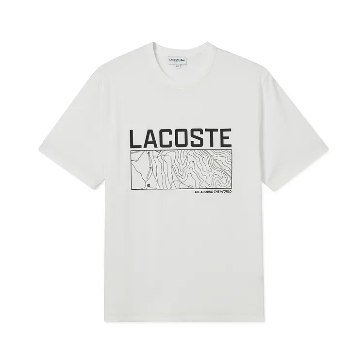 Футболка мужская LACOSTE, фиолетовый — фото 2