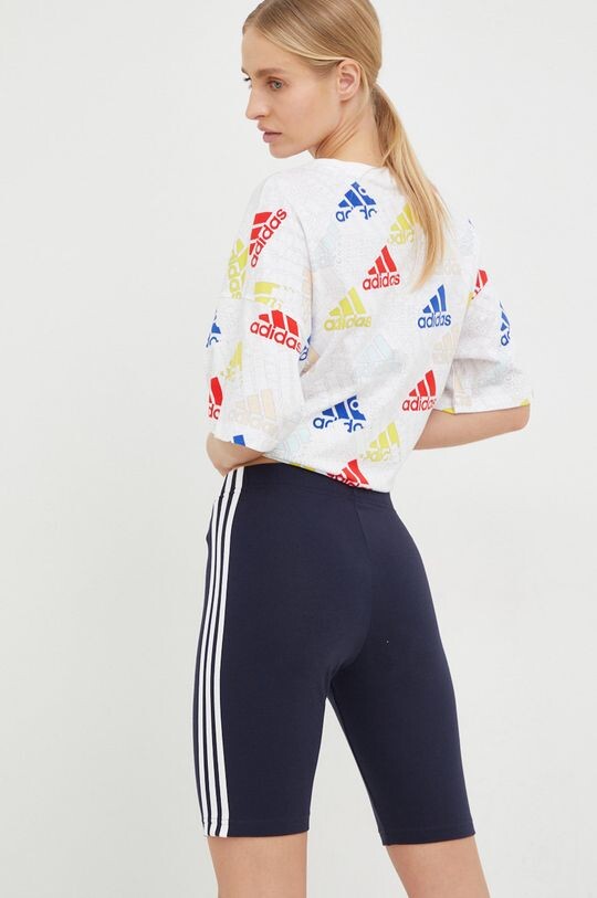 Шорты адидас adidas, темно-синий — фото 3
