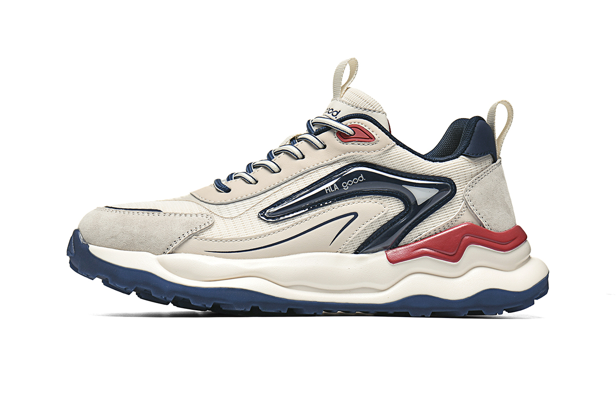 

Повседневная обувь мужская низкая HLA, White Red