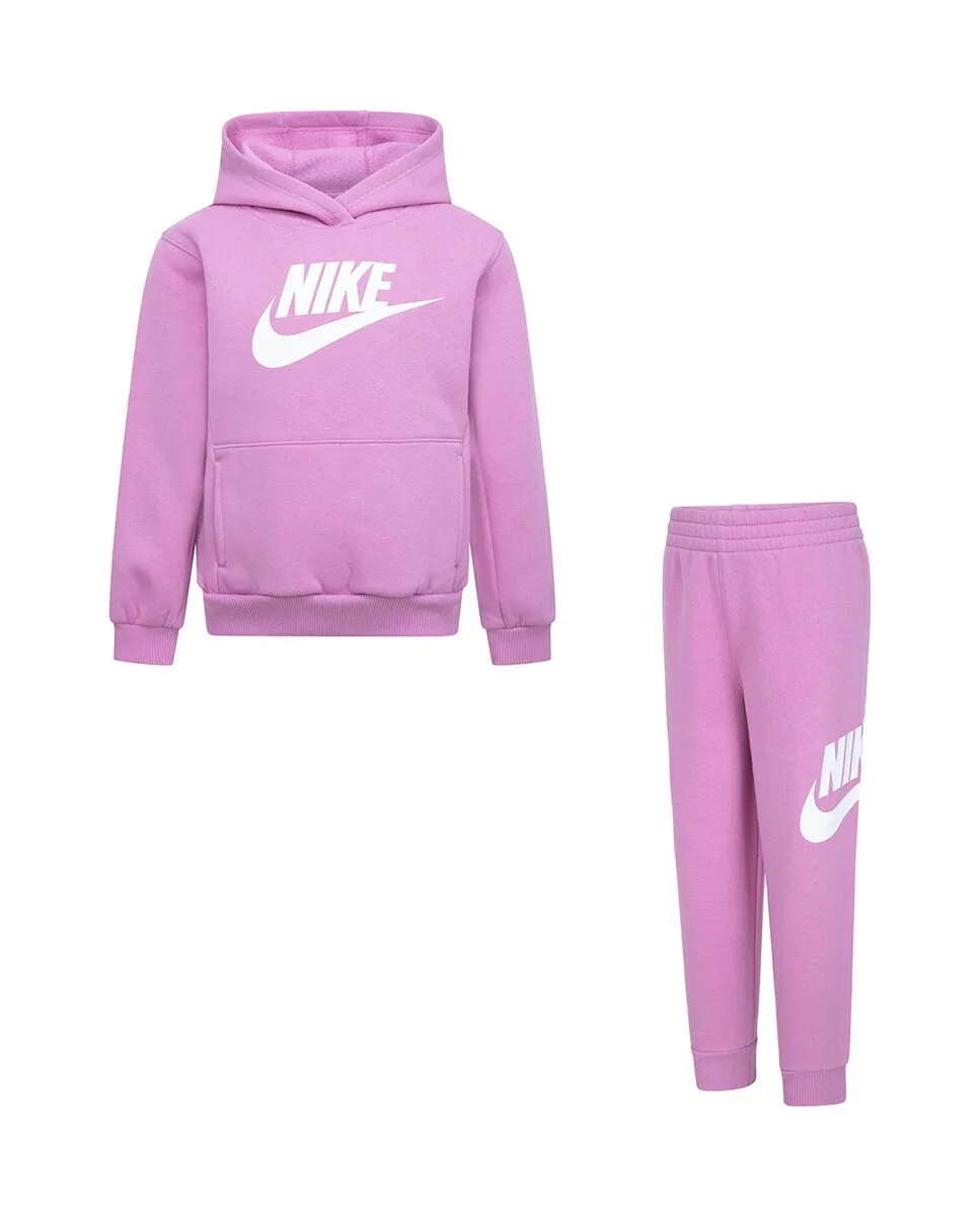 

Флисовый комплект Club для девочек Nike, розовый