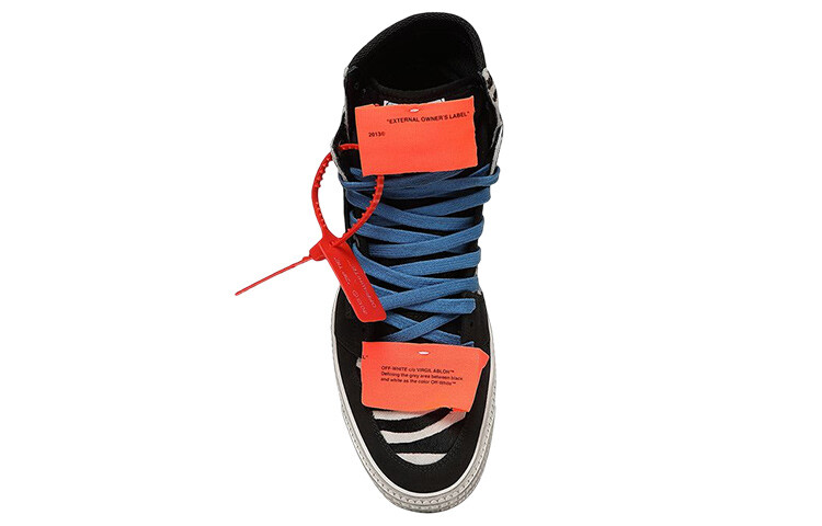 OFF-WHITE Off Court 3.0 High Black Zebra FW19 — фото 3