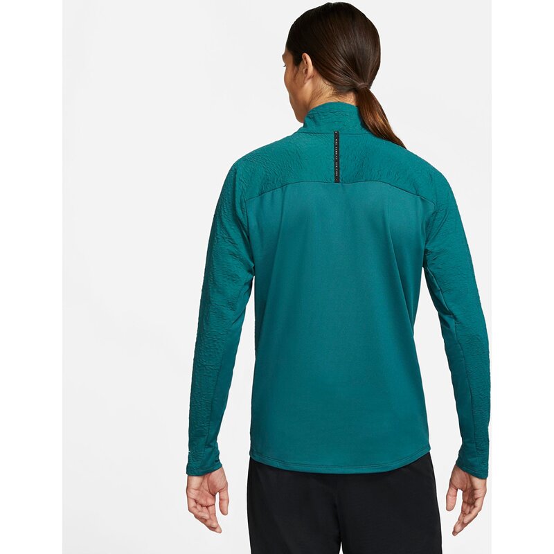 Nike laufshirt "nike dri-fit run division" Nike, мультиколор — фото 2