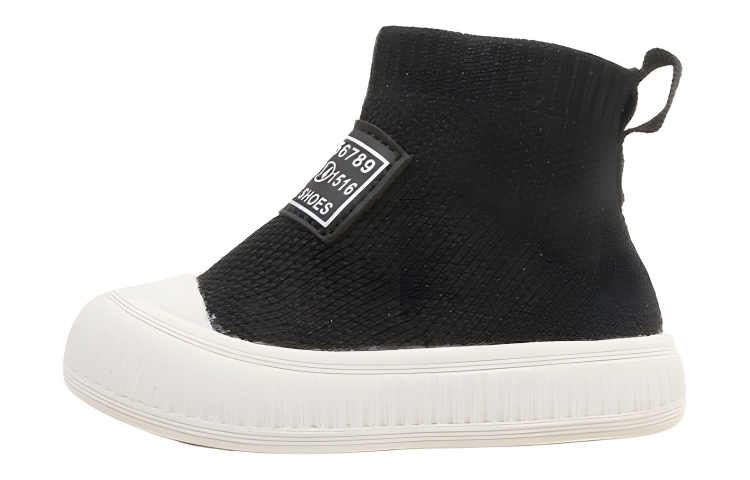 

Скользоустойчивые и дышащие полувысокие детские ботиночки для малышей MAIBUXIONG, черный