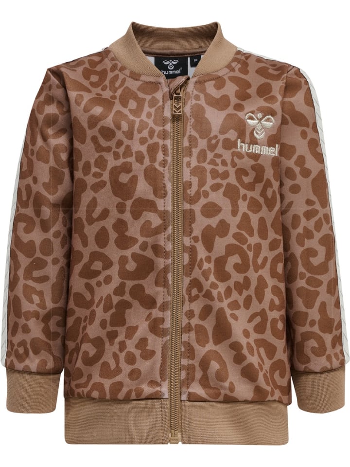 

Hummel Детская тренировочная куртка "Naomi Zip Jacket" коричневого цвета