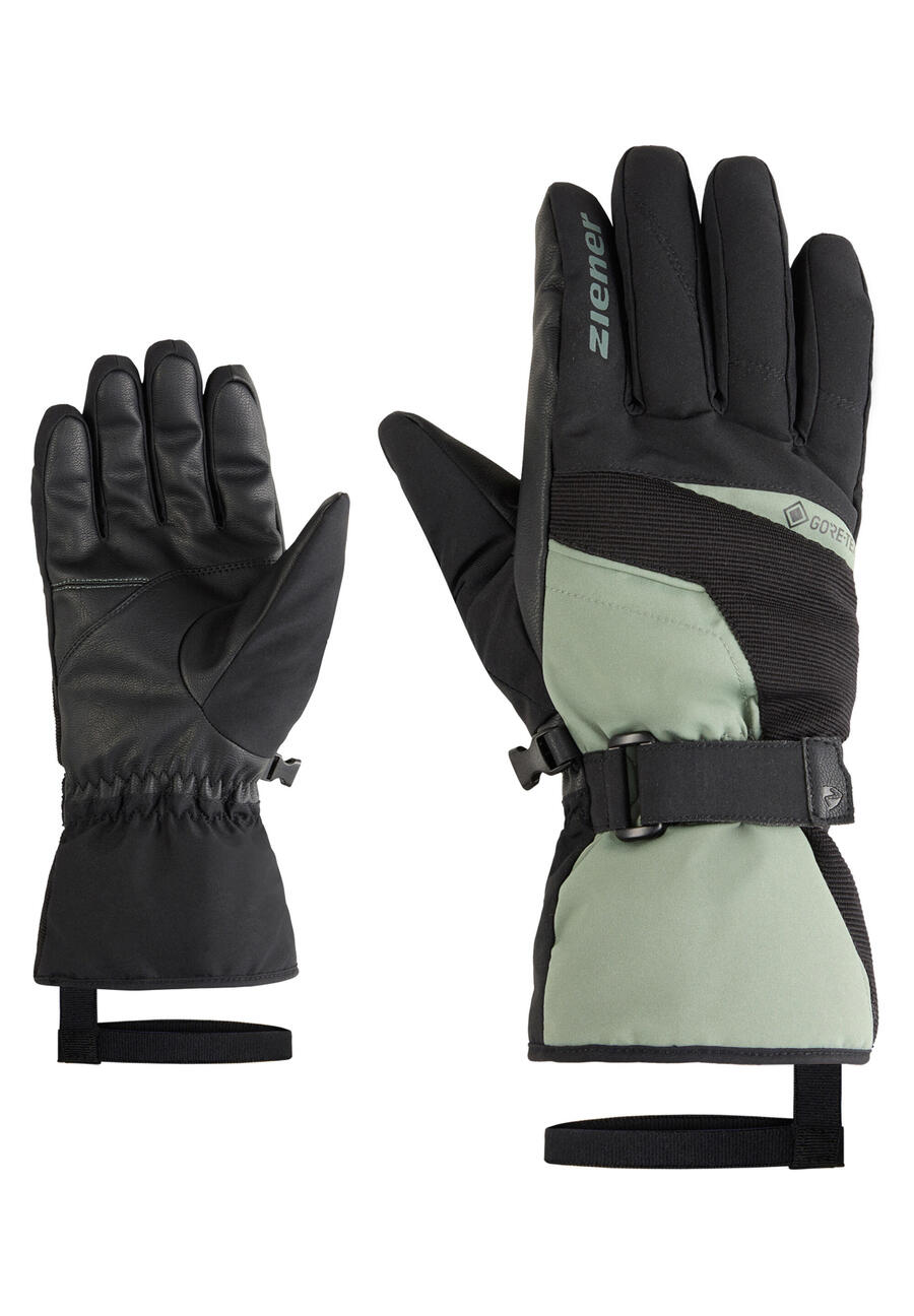 

ZIENER Лыжные перчатки GALERIUS-Z GTX хаки