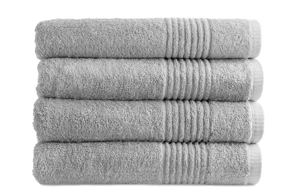 

Комплект банных полотенец PHLOX Supreme — 4 шт. — 100 % хлопок — 600 г/м² — 70x140 см — мягкие — сертифицирован Oeko-Tex Made in Green — синий GTeyes, серый