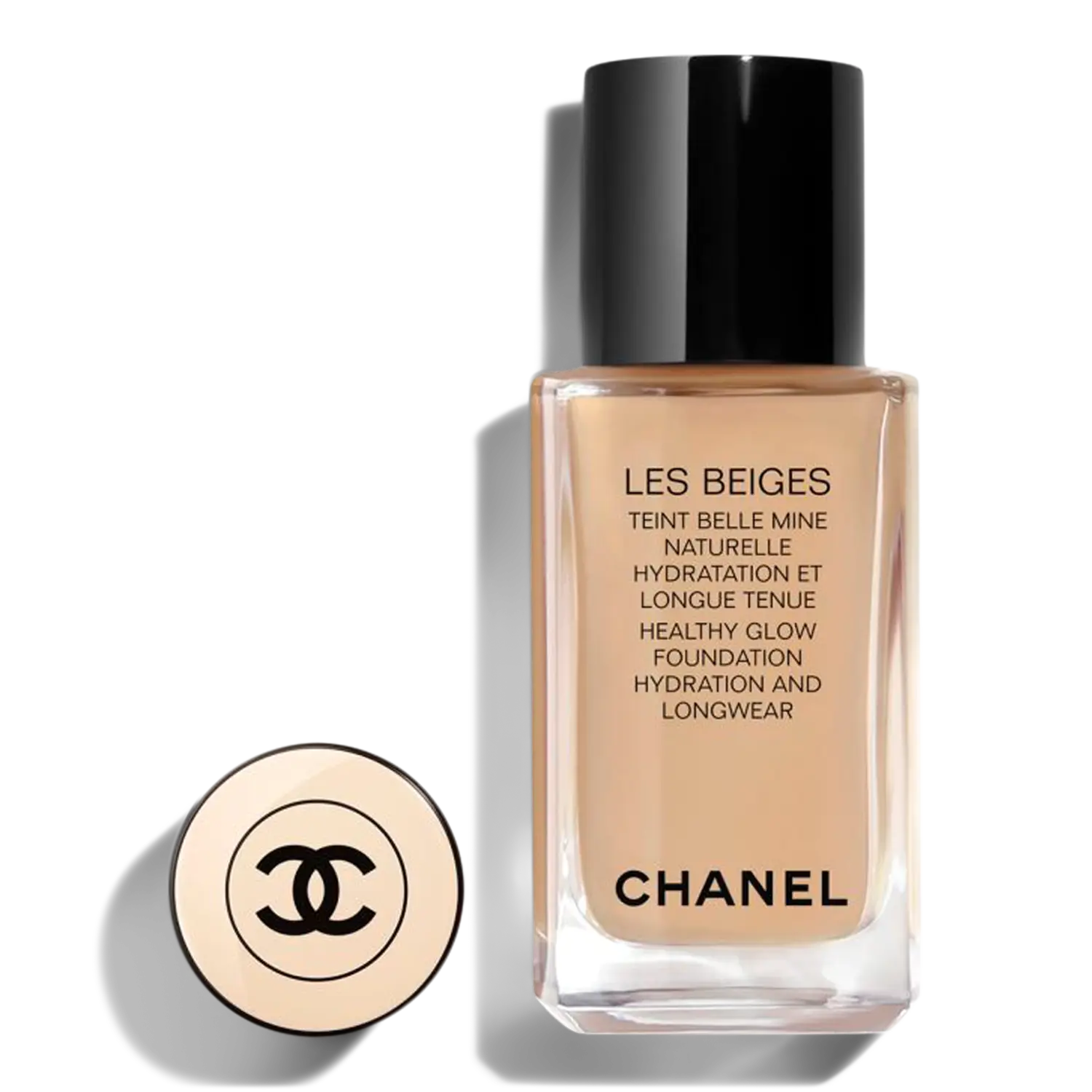 

Увлажняющая и стойкая тональная основа LES BEIGES Healthy Glow Foundation CHANEL, BD51 (dark-medium shade, golden undertone)