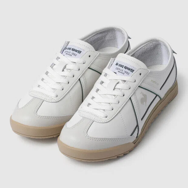 Мужские белые сникеры Le Coq Sportif Popola Classic PRM V2 — фото 2