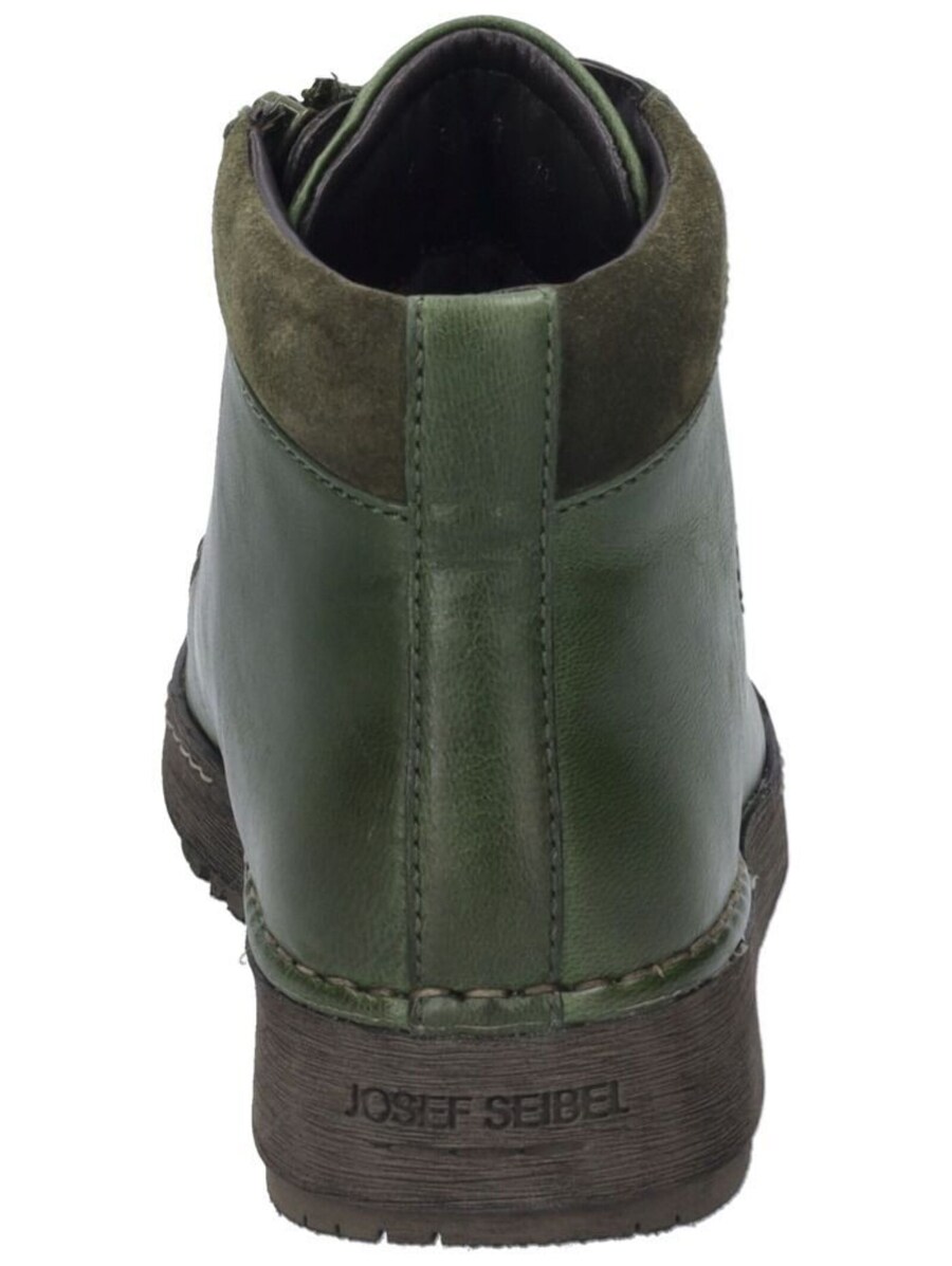 Ботильоны на шнуровке JOSEF SEIBEL Lace-Up Ankle Boots Anna, темно-зеленый — фото 4