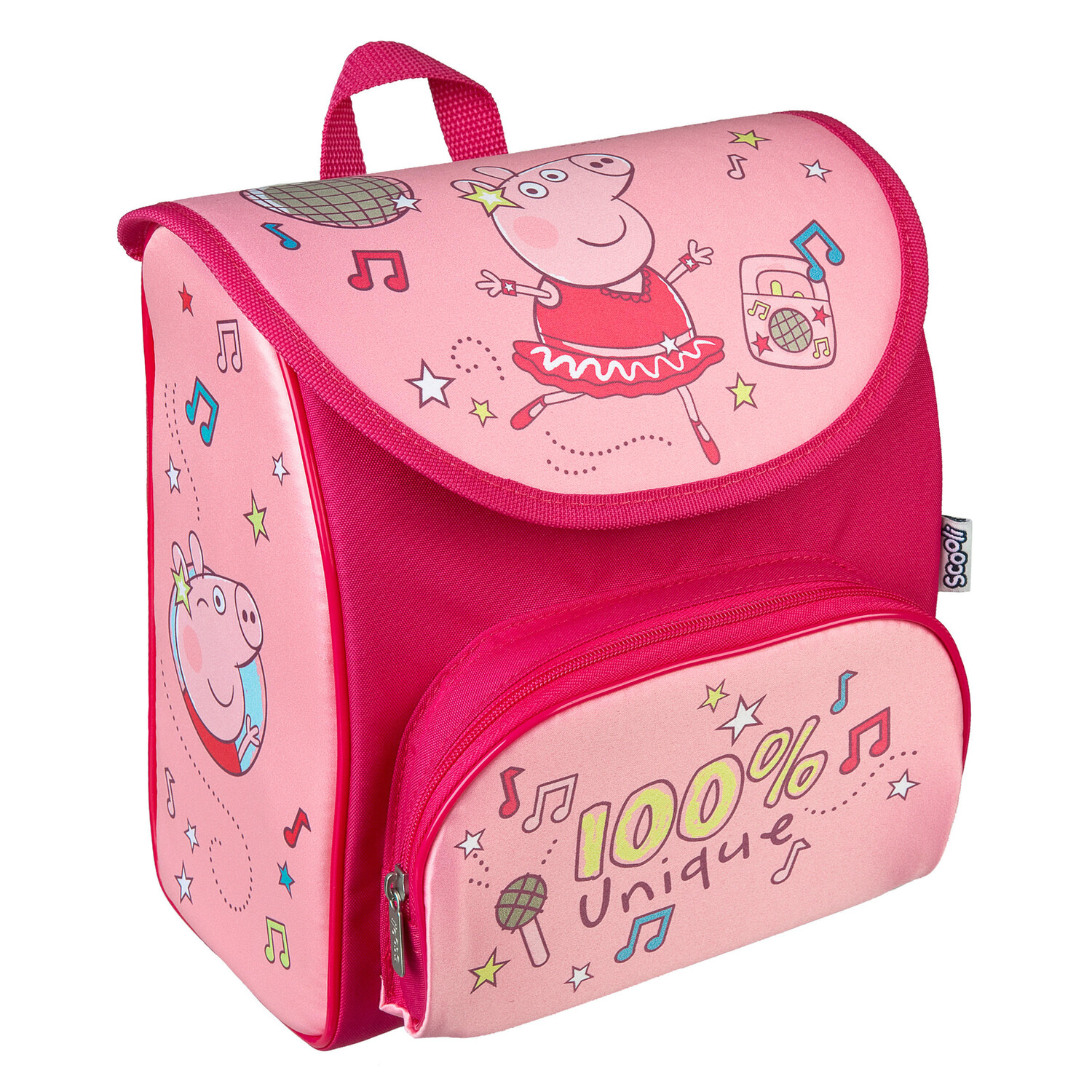 

Детский рюкзак сумка для дошкольников cutie peppa pig, розовый