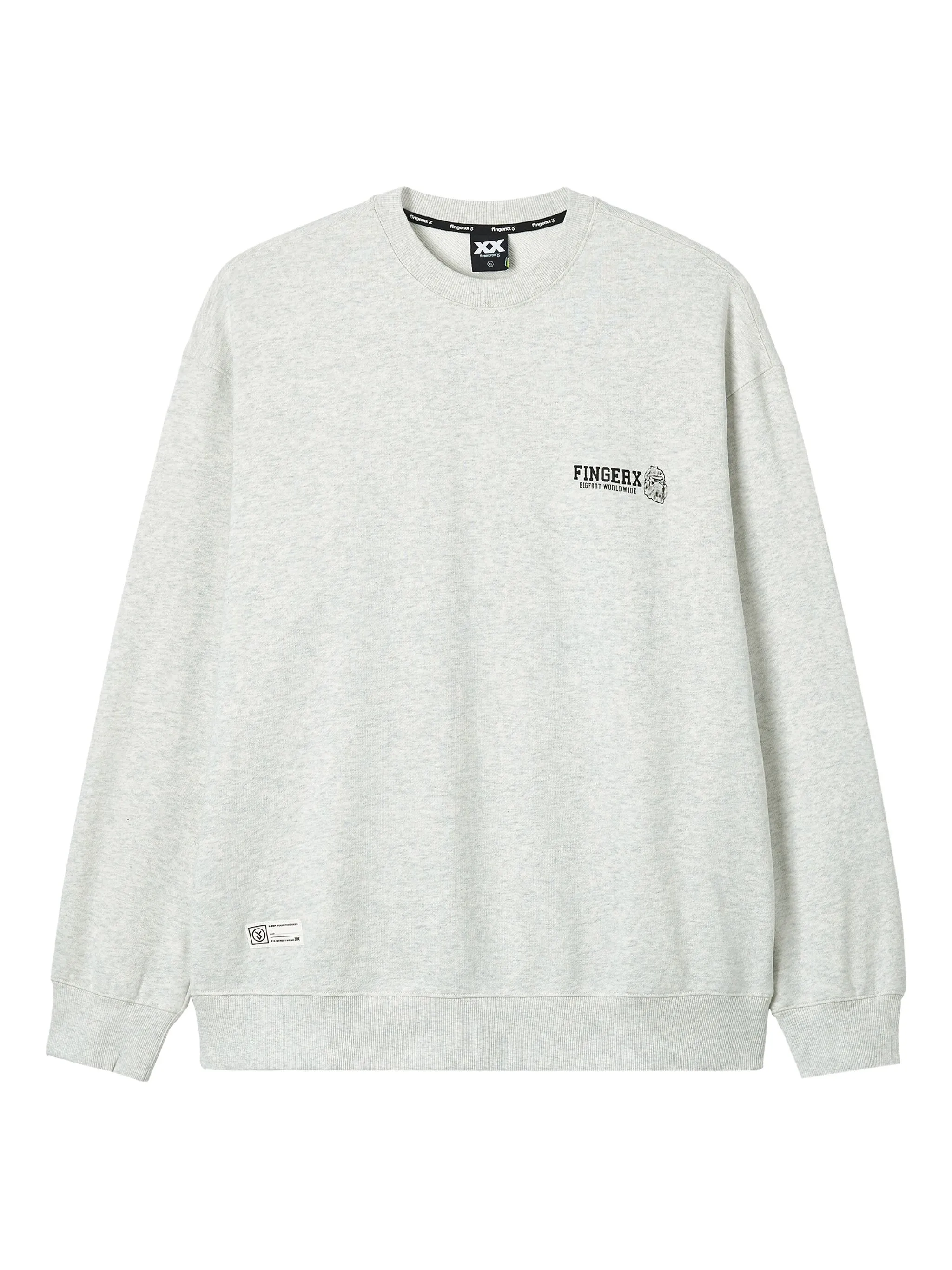 

Толстовка с принтом Fingercroxx, белый