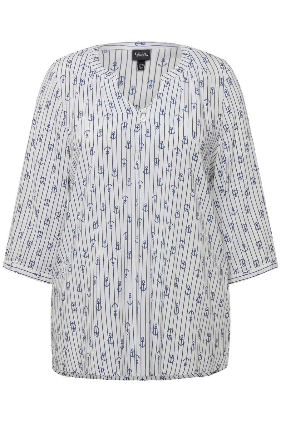 

Туника Ulla Popken Tunic, белый
