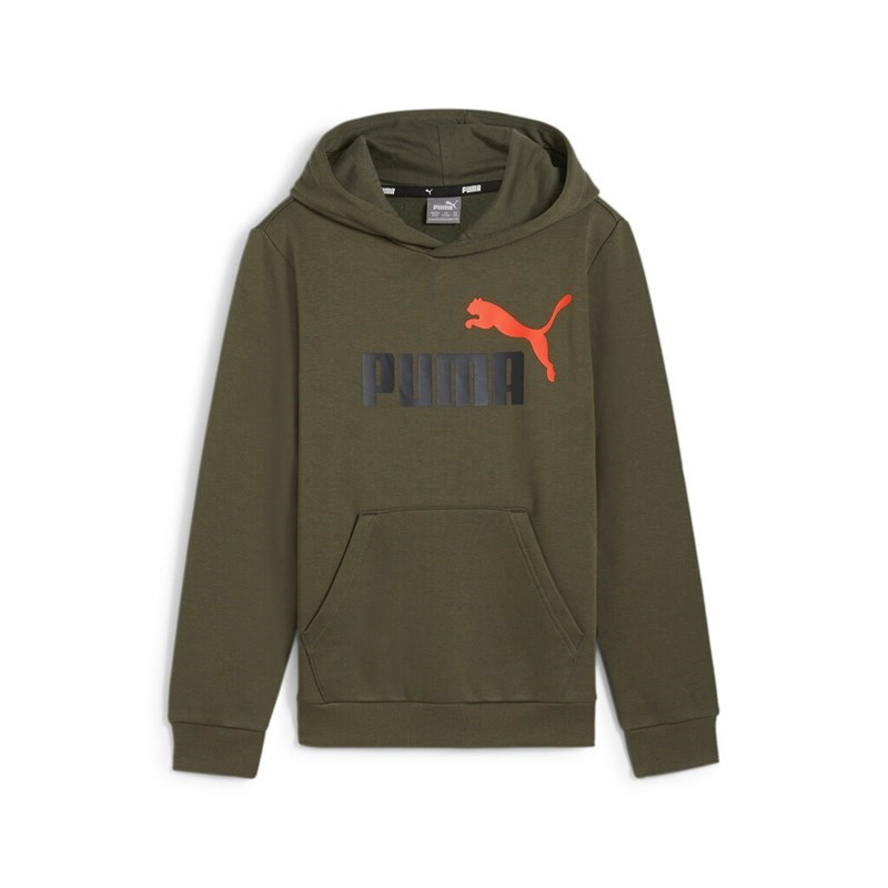 

Детская толстовка ess+ 2 цвета с большим логотипом fl Puma, зеленый