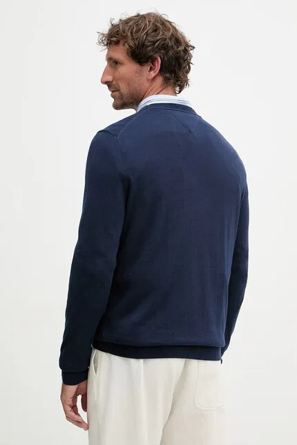 Свитер классический New York Tommy Hilfiger, синий — фото 3