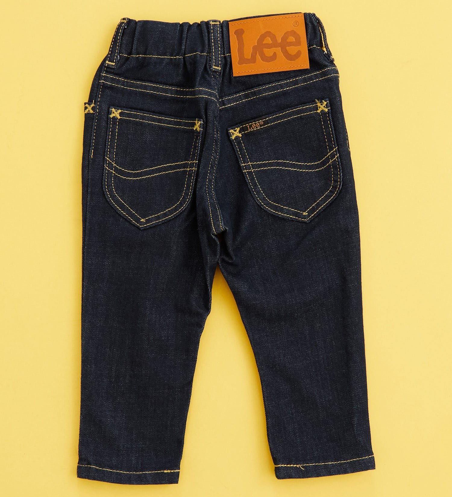 Джинсовые брюки Baby Stretch Straight Denim Pants (80-100 см) Lee, Indigo Blue — фото 2