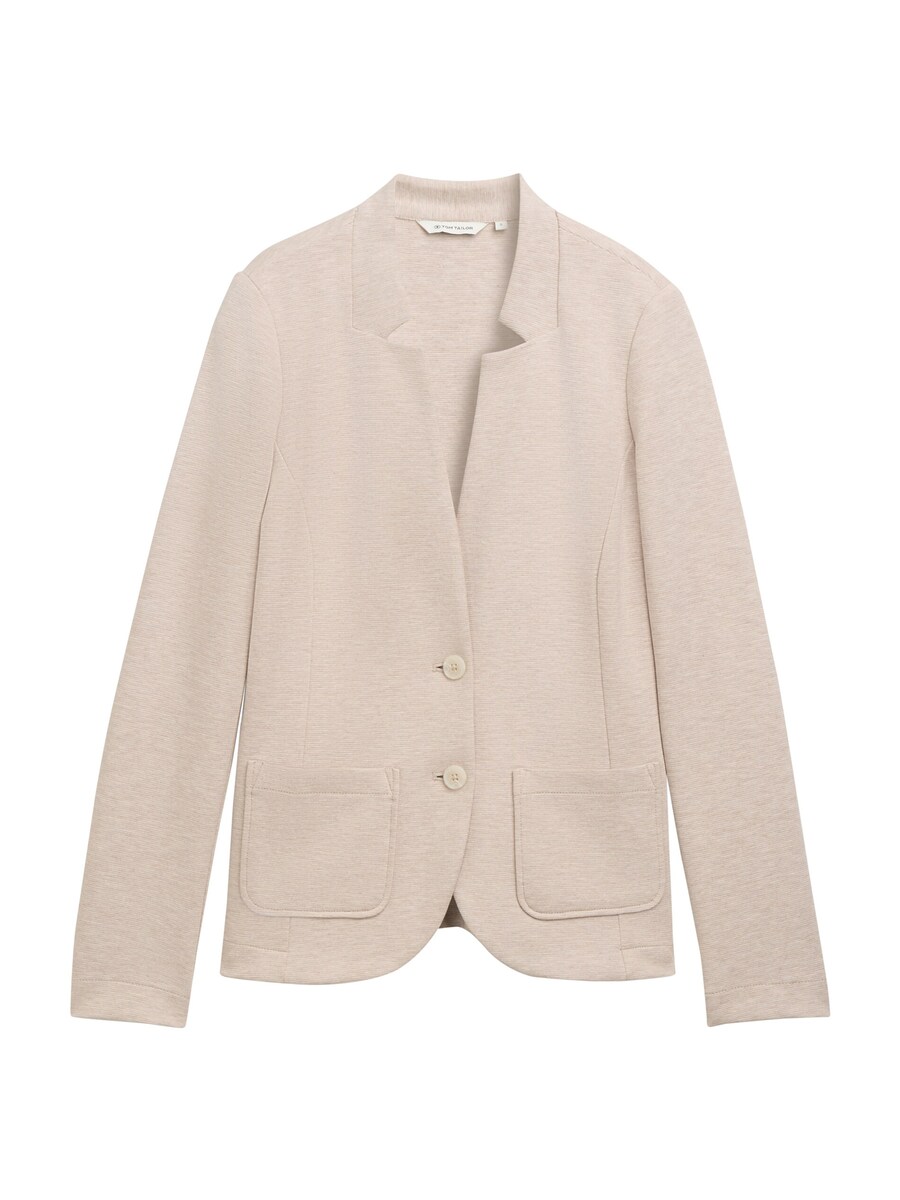 

Классический блейзер TOM TAILOR Blazer, экрю