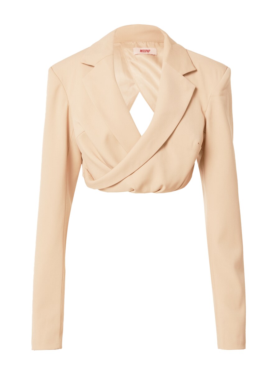 

Короткий блейзер Misspap Blazer, песочный