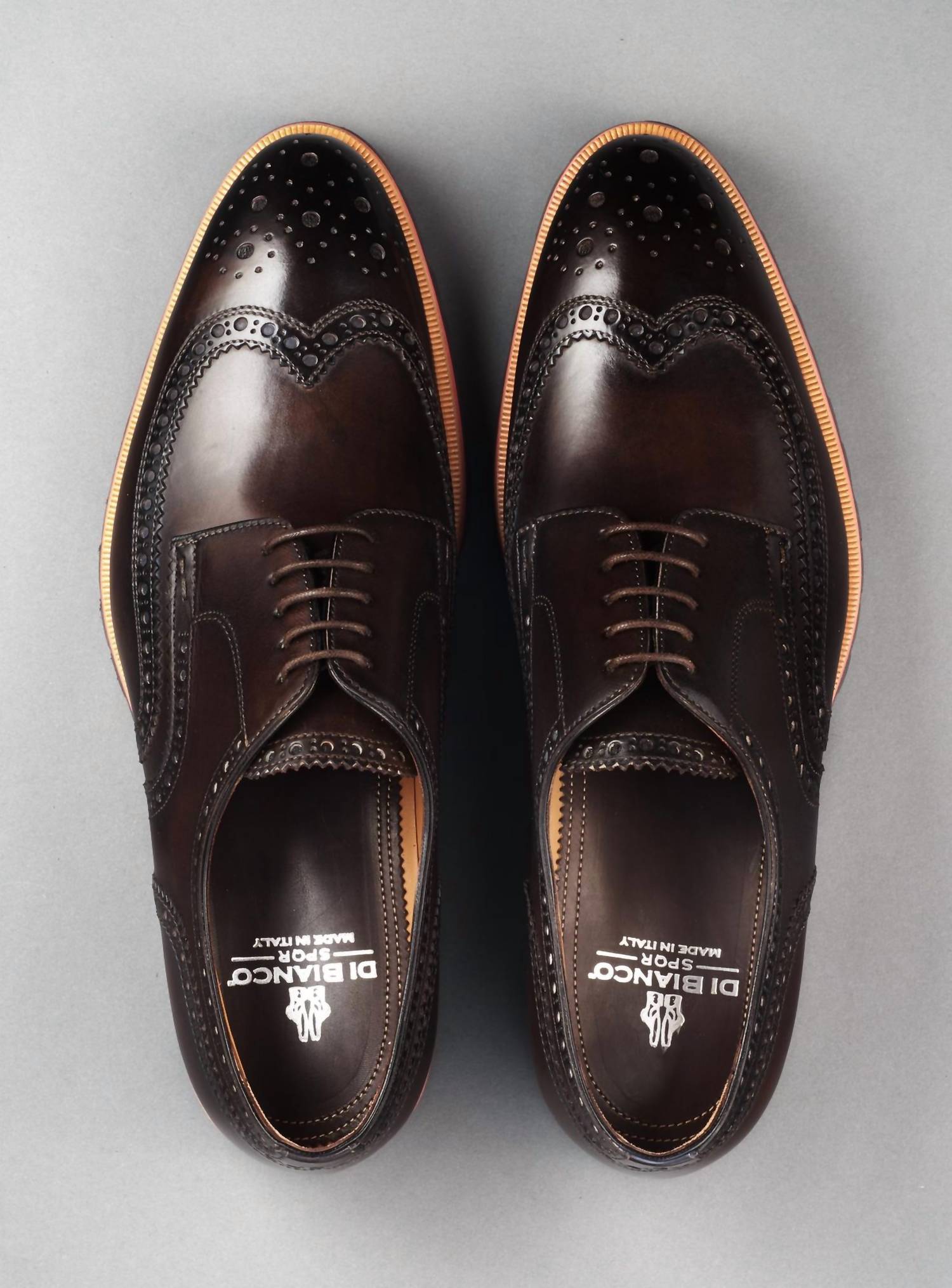 Мужские туфли Sc533 Deco Nero Fondente в черном цвете Scarpe di Bianco — фото 4
