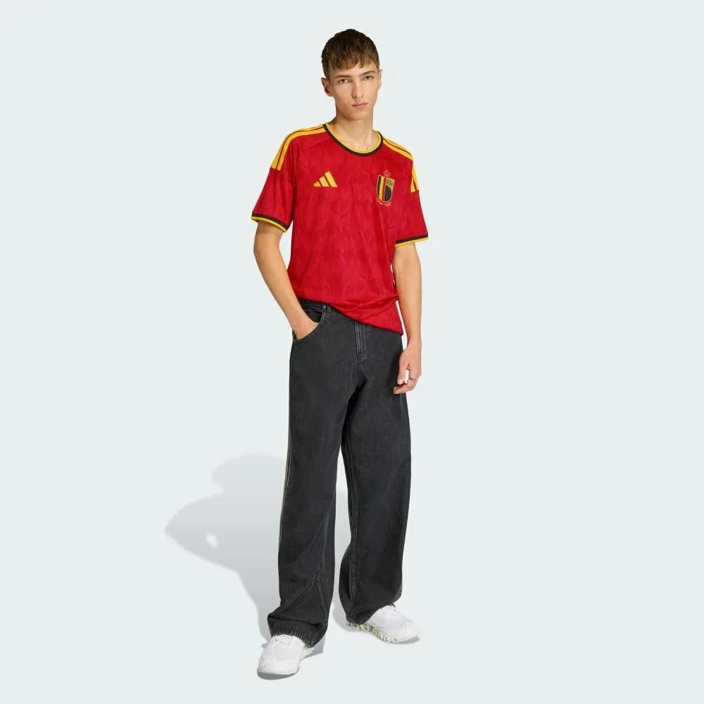 Домашняя футболка сборной Бельгии Adidas № 26 (реплика) Adidas, Red — фото 3
