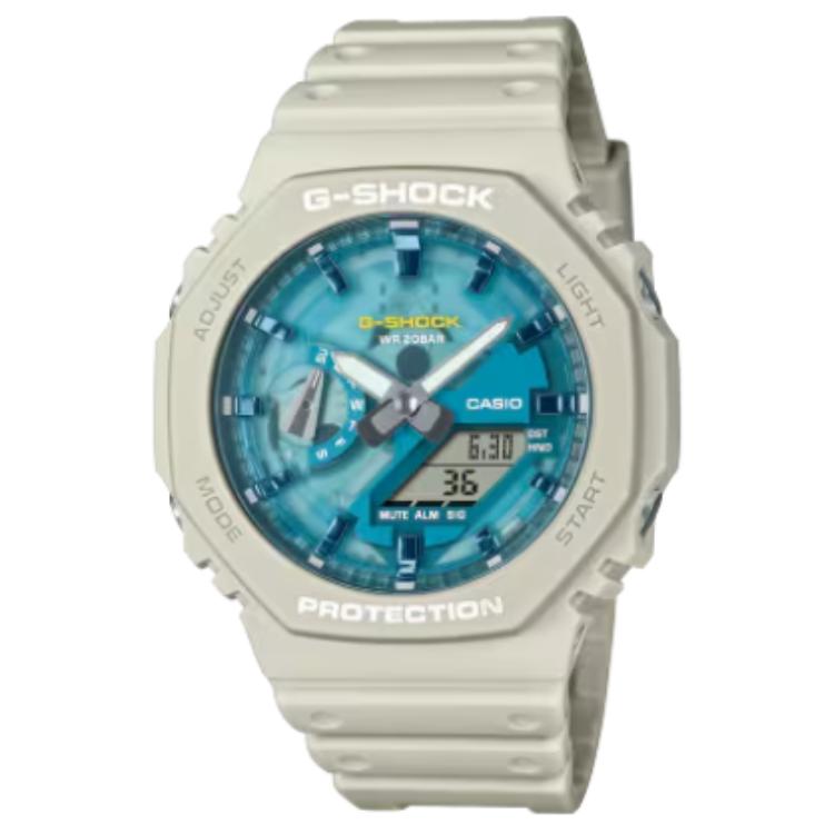 

CASIO Часы G Shock GA 2100AS 5A, Blue Dial