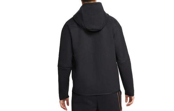 Толстовка Men's Nike Full-Length Zipper Cardigan Reflective Sports Jacket Black, черный — фото 2