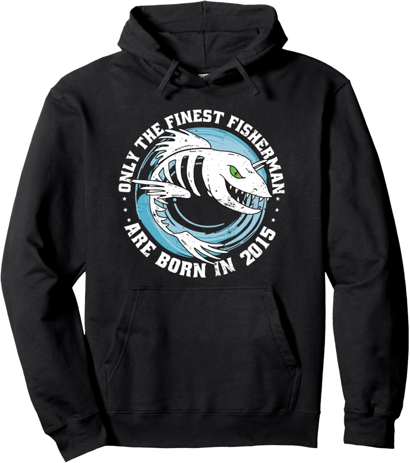 

Худи для рыбалки нахлыстом «День рождения рыбака 2015», черное Fishing Accessories Gifts Shirts