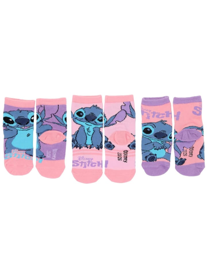 

Носки Lilo & Stitch, розовый
