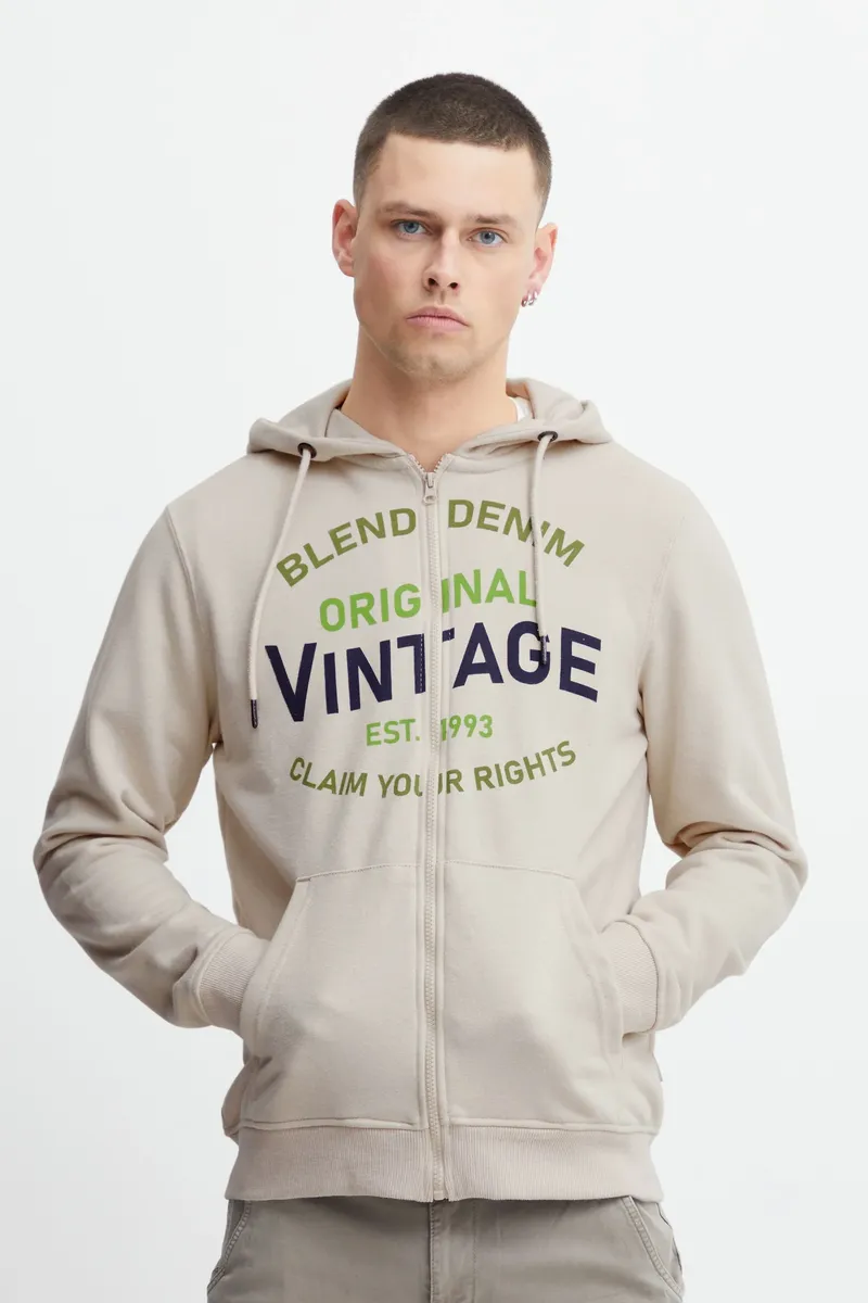 

Толстовка с капюшоном из смесового материала "BLEND BHSweatshirt", цвет Pumice Stone