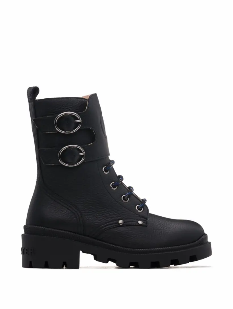 

Кожаные ботинки Double G Gucci, черный