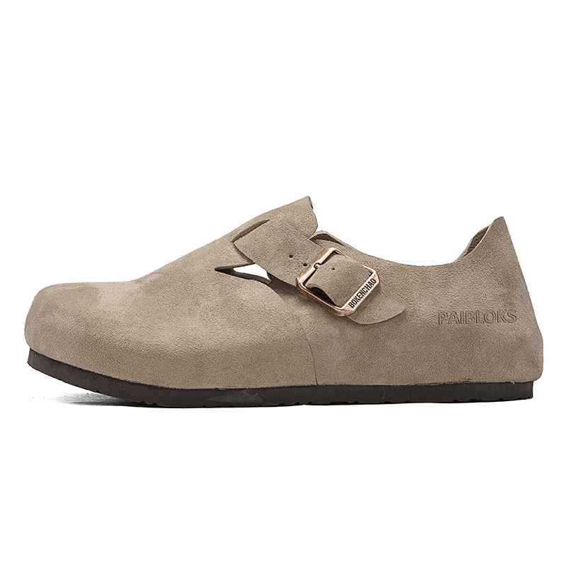 

PAIBLOKS Устойчивые к истиранию нескользящие низкие повседневные ботинки Unisex - Camel, цвет Camel