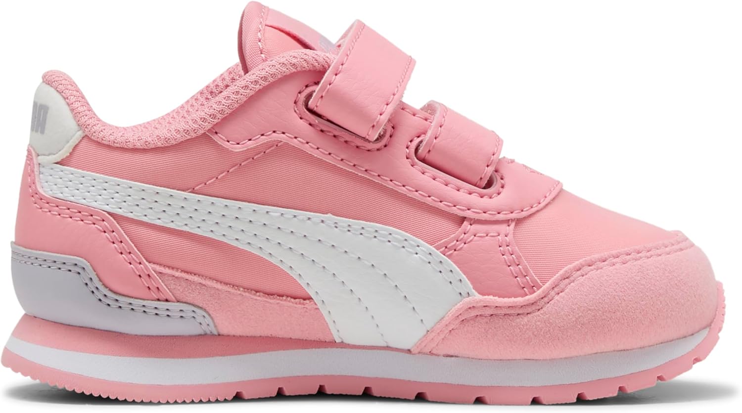 Кроссовки Puma St Runner унисекс-детские на липучке, сиреневый — фото 4