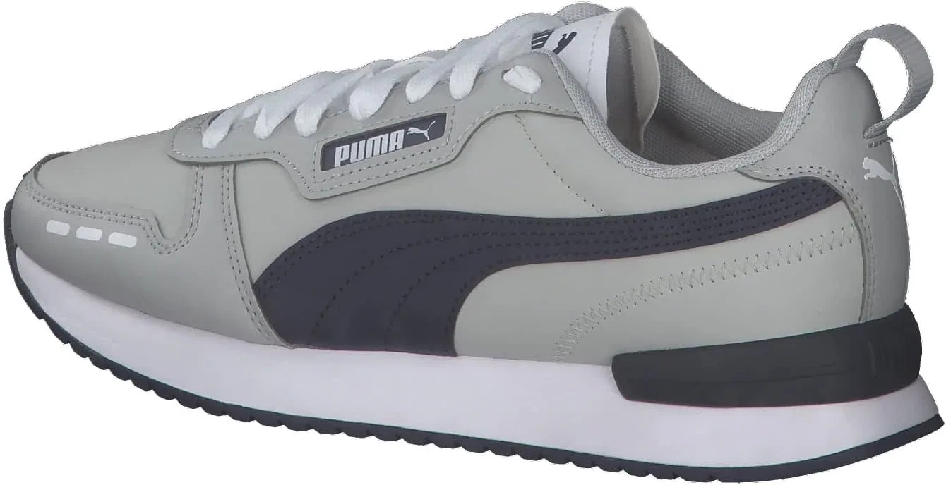 Кроссовки PUMA Unisex R78 SL, Gray Violet Peacoat Puma White — фото 3