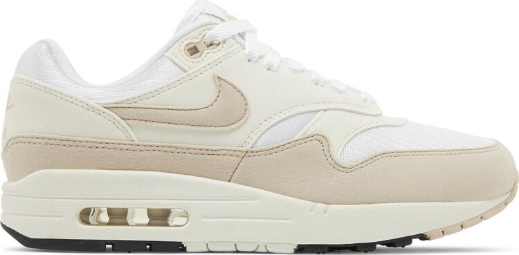 

Кроссовки Wmns Air Max 1 'Pale Ivory', кремовый, Бежевый, Кроссовки Wmns Air Max 1 'Pale Ivory', кремовый