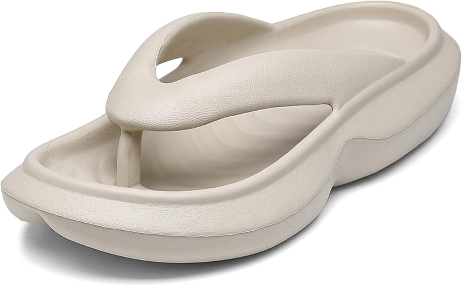 

Летние мужские сандалии-вьетнамки, толстая подошва для любителей, мягкая подошва, фиксатор для стопы, сланцы с фиксацией на пальце, удобные, дышащие, мягкие, повседневные, противоскользящие, износостойкие Generic, хаки