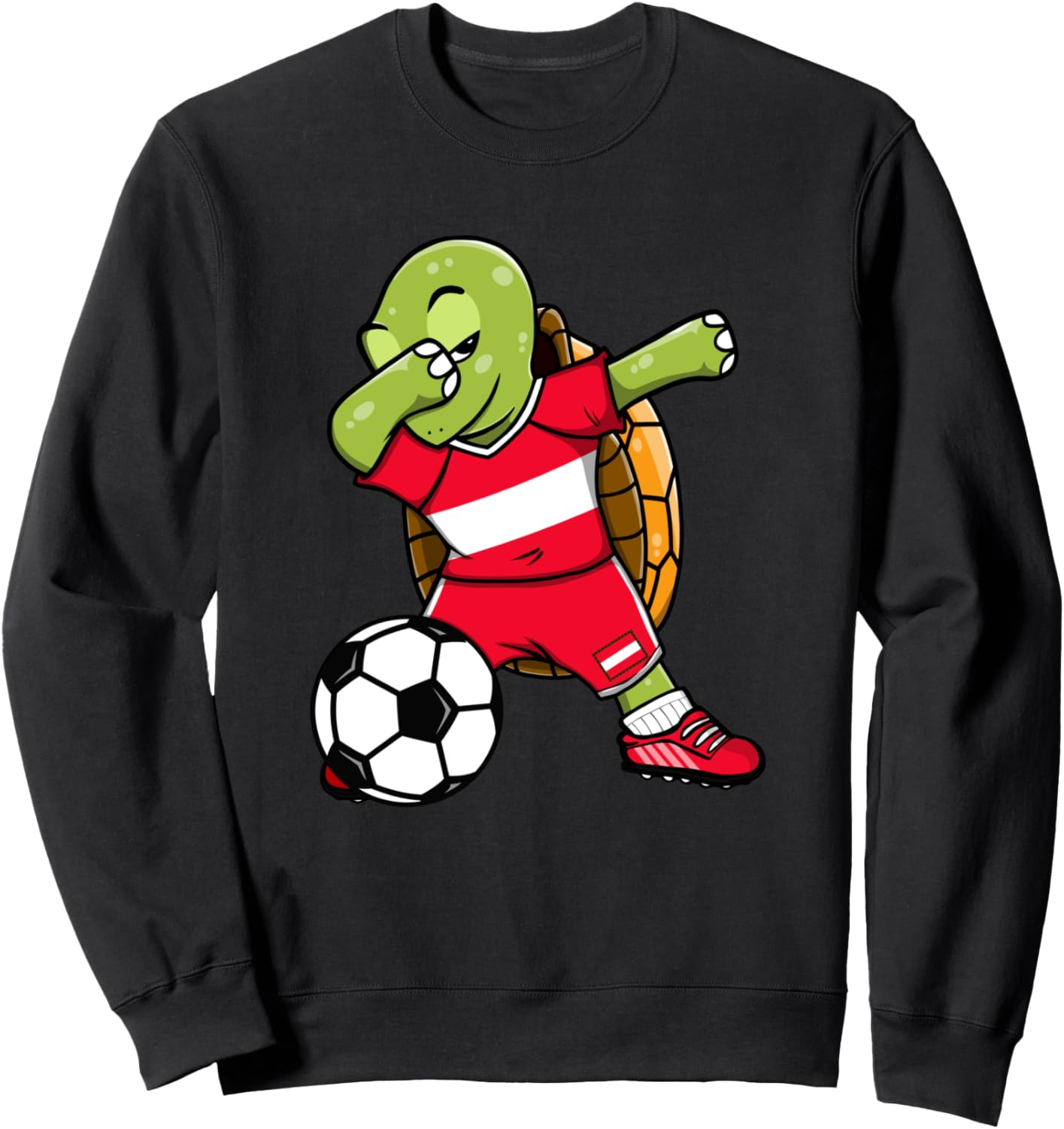 

Забавная толстовка с черепахой для футболистов, австрийская футбольная фанатская толстовка, австрийский флаг, танцующая черепаха, черная Teeisle Austria Football, Черный, Забавная толстовка с черепахой для футболистов, австрийская футбольная фанатская тол