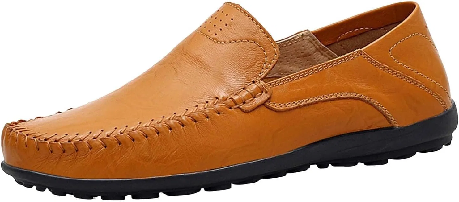 Мокасины мужские повседневные, Breathable Lightweight, Loafers & Slip-Ons, желтый
