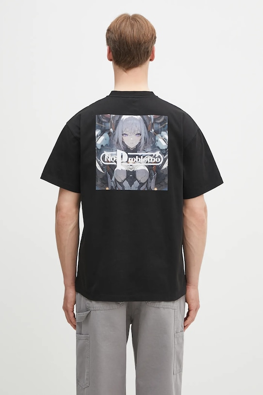 

Хлопковая футболка no limits ss tee No Problemo, черный