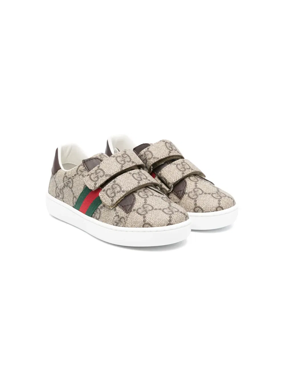Кроссовки GG Supreme Gucci Kids, нейтральный