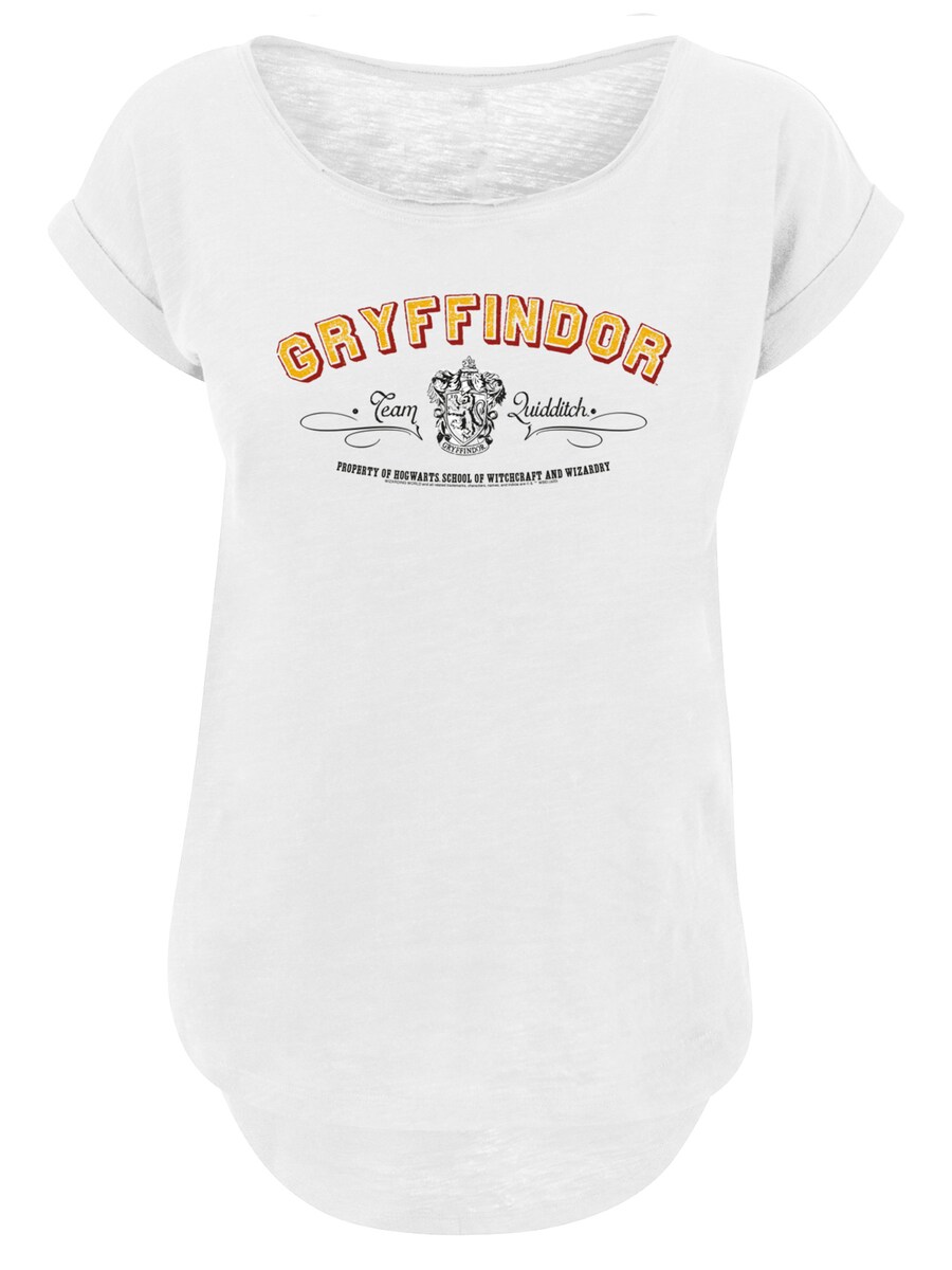 

Футболка F4NT4STIC Harry Potter Gryffindor Team Quidditch, mottled white