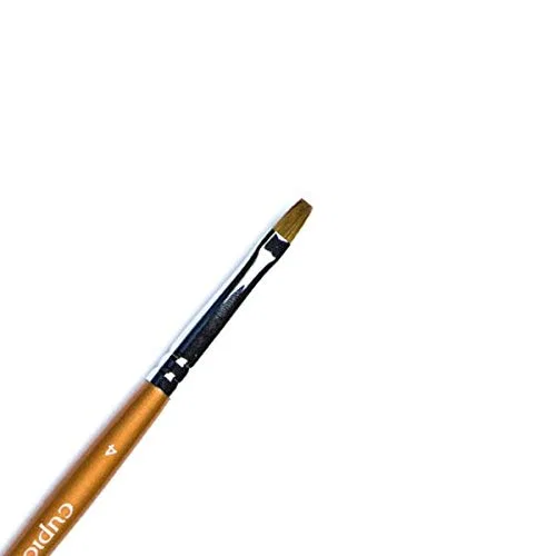 Кисть для геля Cupio Kolinsky №4 прямая ‎Cupio