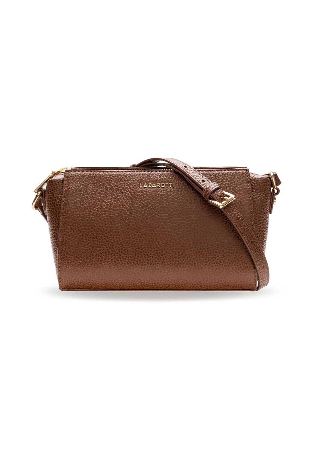 

Сумка через плечо Bologna Leather 20 см LAZAROTTI, коричневый