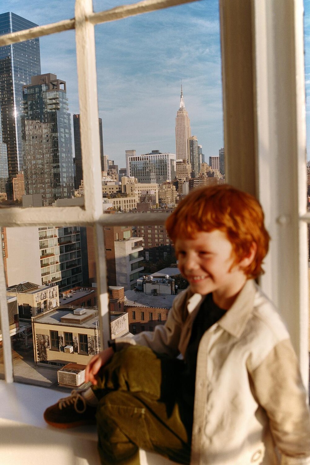 

Рубашка из вельвета ZARA, экрю/бежевый