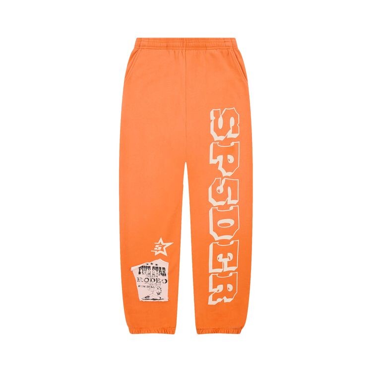 

Спортивные брюки Sp5der Rodeo Sweatpant Orange, оранжевый