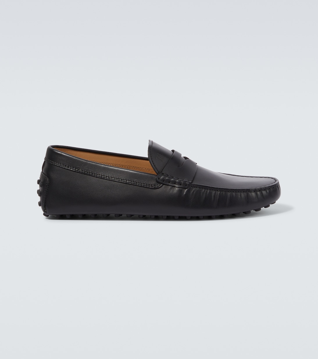 

Кожаные мокасины Gommino для вождения Tod's, черный